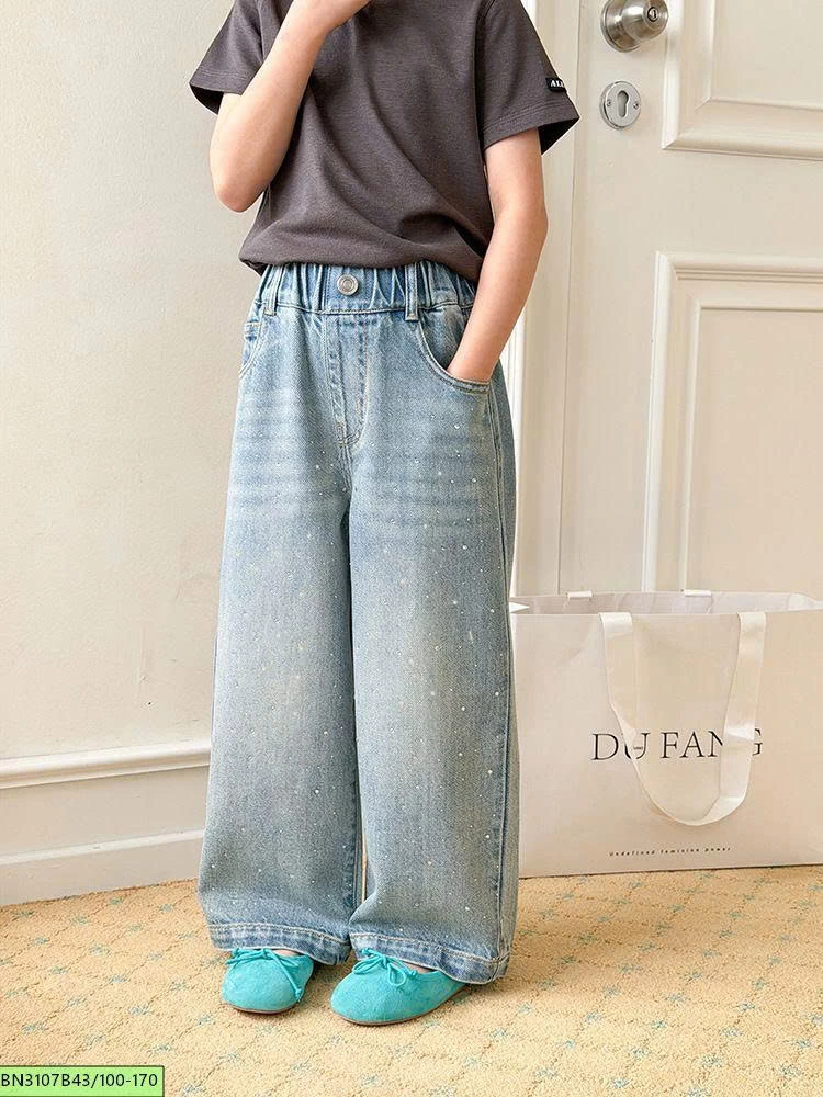 QUẦN JEAN ĐÍNH ĐÁ BLINGAMBB  26A174