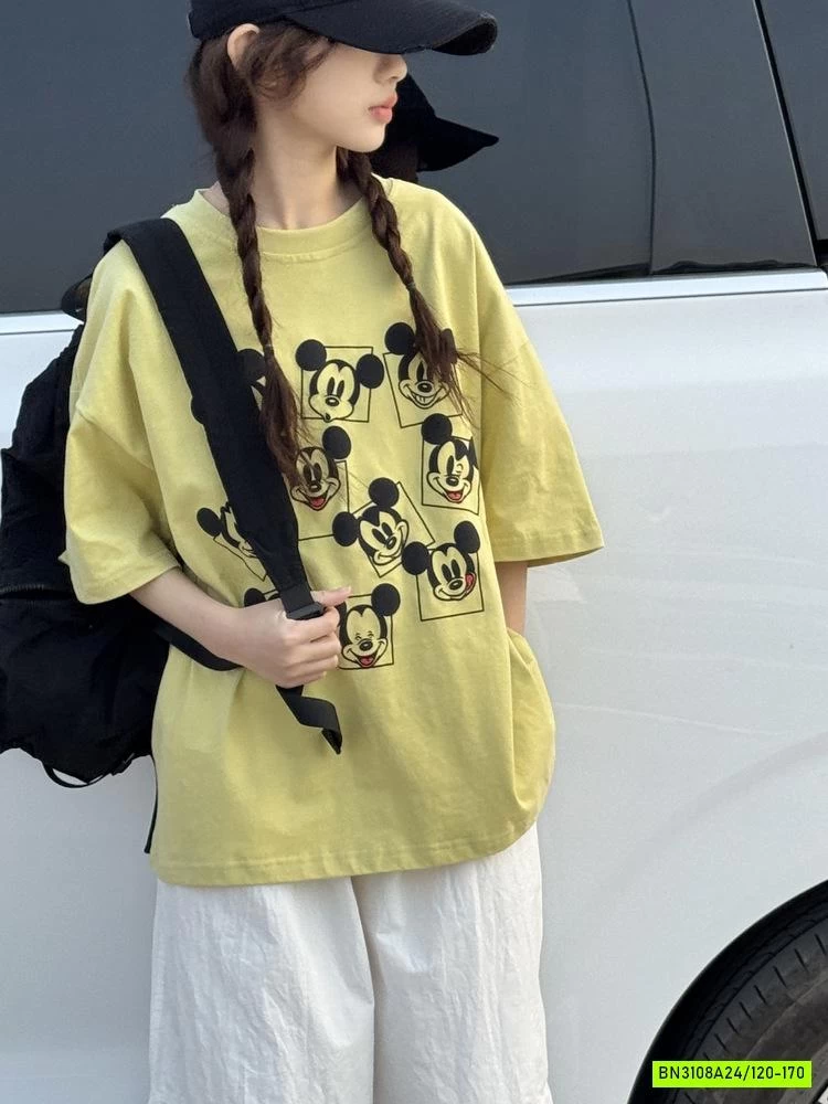 ÁO THUN IN MICKEY NHỎ SZ ĐẠI