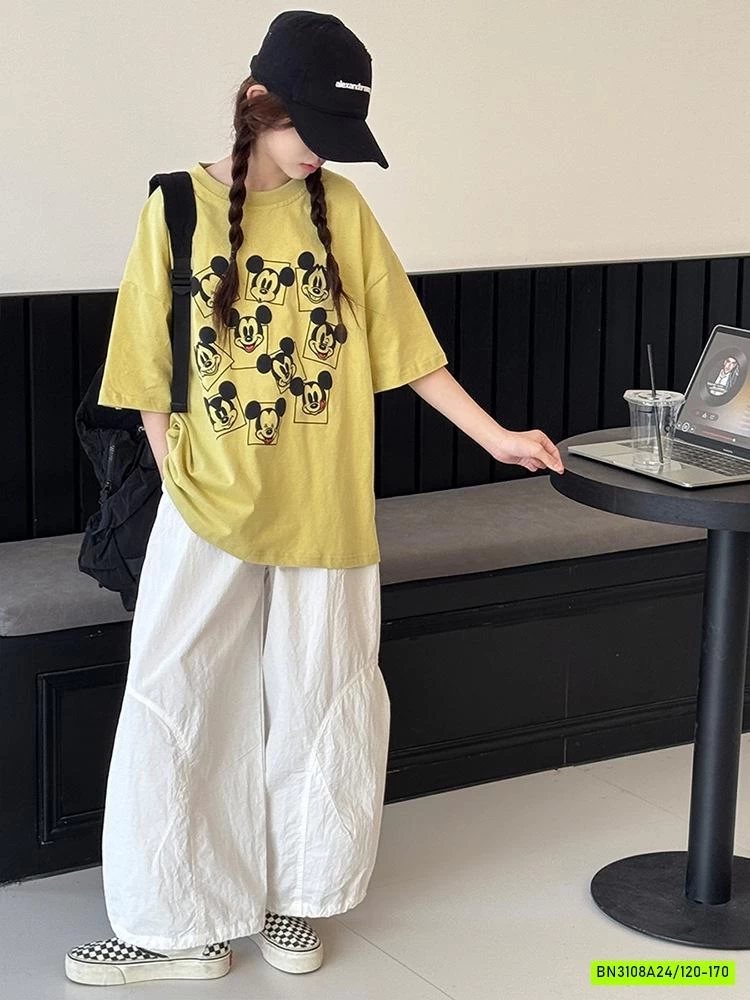 ÁO THUN IN MICKEY NHỎ SZ ĐẠI