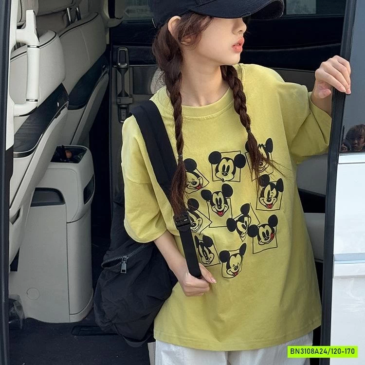 ÁO THUN IN MICKEY NHỎ SZ ĐẠI