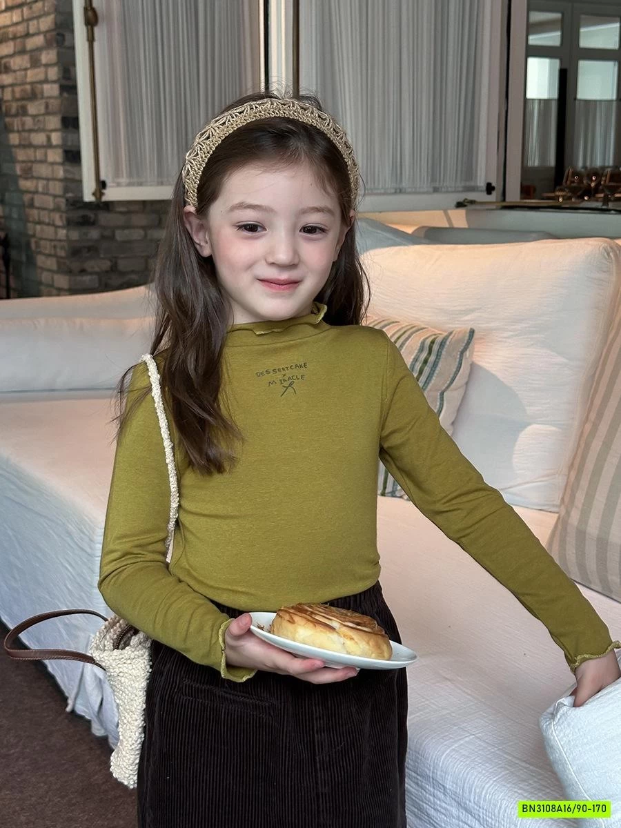 ÁO GIỮ NHIỆT VIỀN BÈO 25F012 AMBB