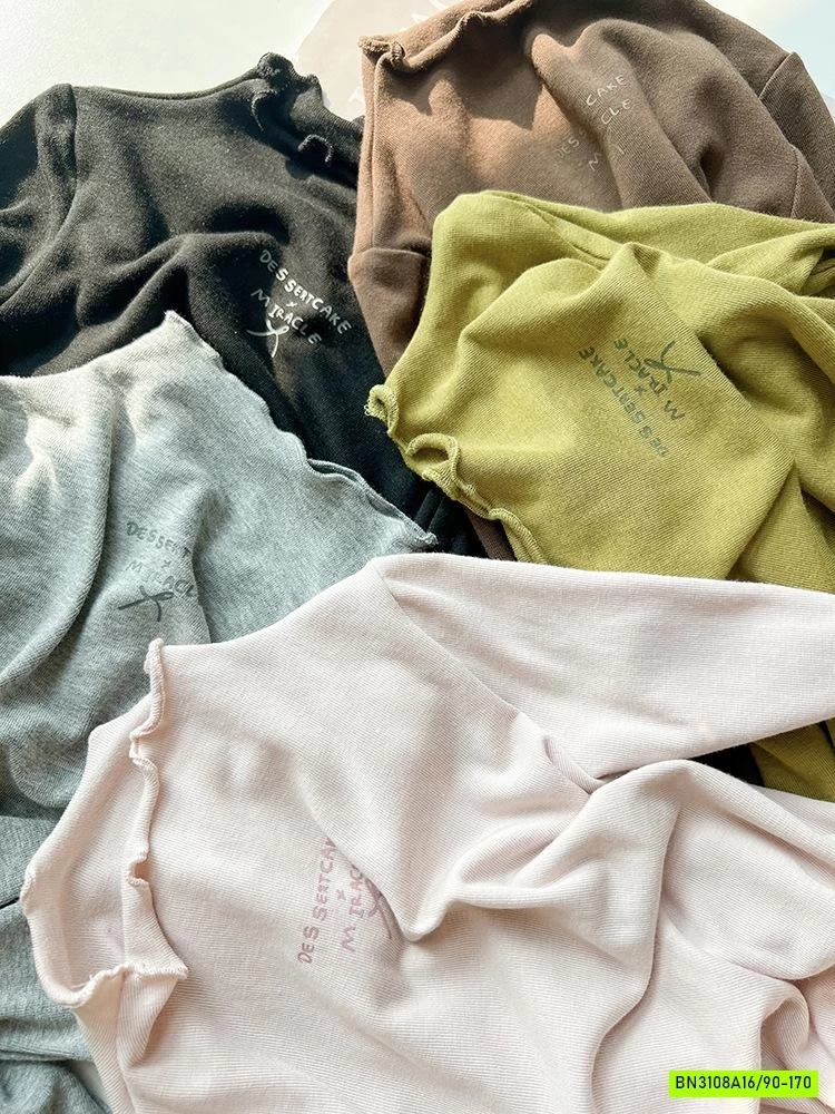 ÁO GIỮ NHIỆT VIỀN BÈO 25F012 AMBB