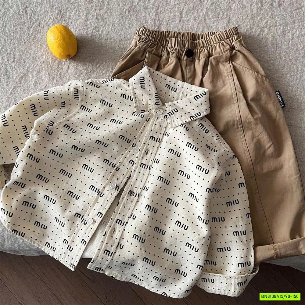 SƠ MI IN CHỮ MIU MIU