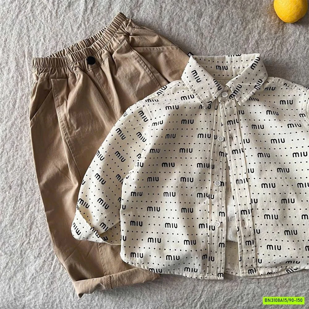 SƠ MI IN CHỮ MIU MIU