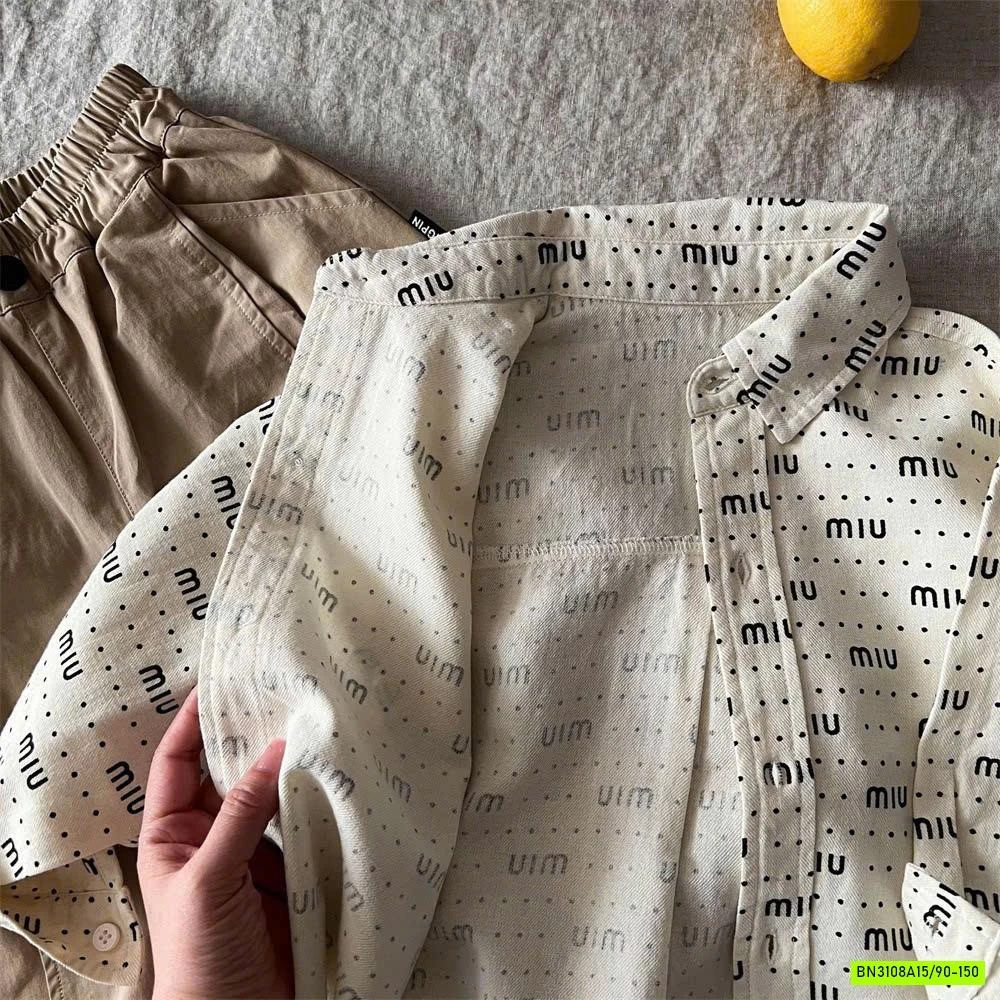 SƠ MI IN CHỮ MIU MIU