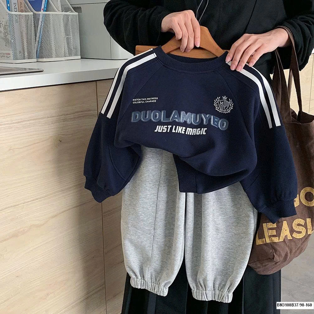 ÁO NỈ CHỮ JUST LIKE MAGIC