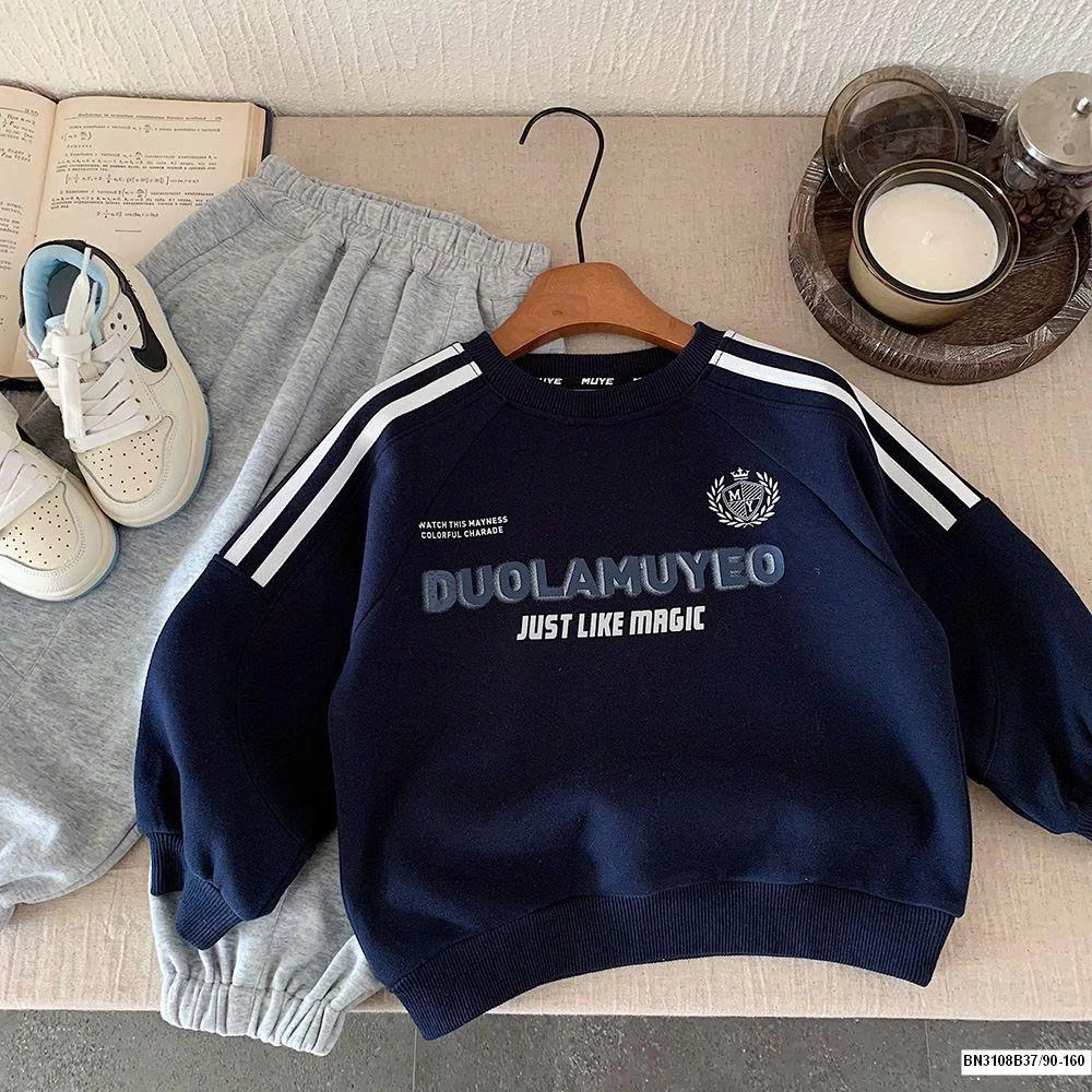 ÁO NỈ CHỮ JUST LIKE MAGIC