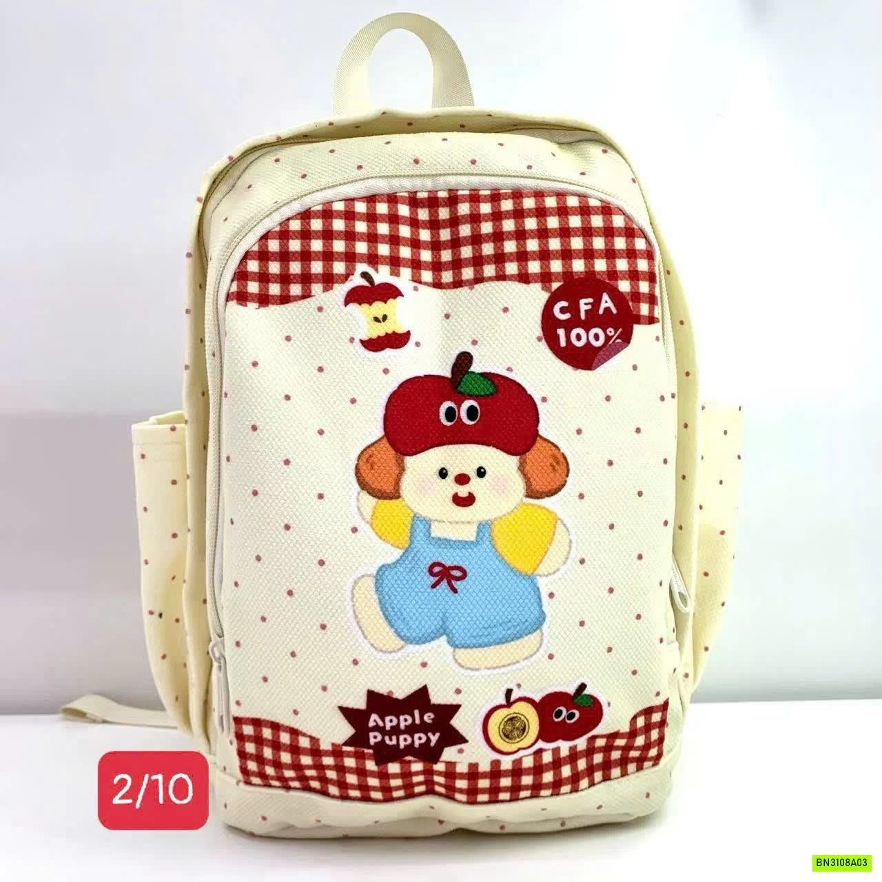 BALO ĐI HỌC HỌA TIẾT CUTE CHO BÉ