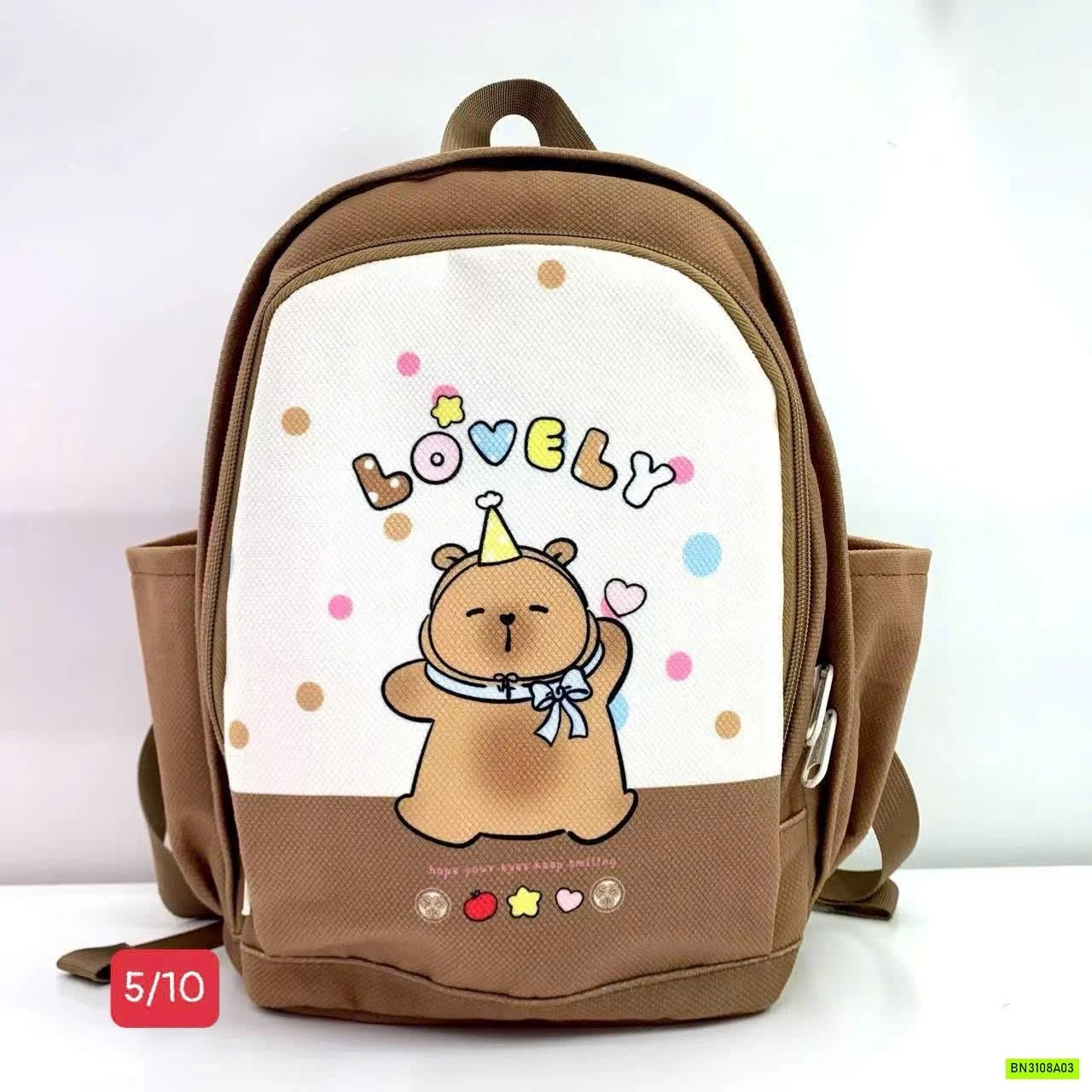 BALO ĐI HỌC HỌA TIẾT CUTE CHO BÉ