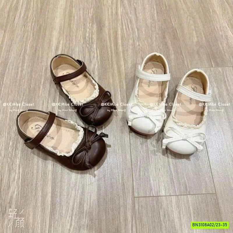GIÀY BÚP BÊ PHỐI VIỀN REN