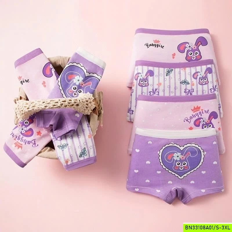 SET 4 CHIP ĐÙI BÉ GÁI BẢNG MÀU MỚI