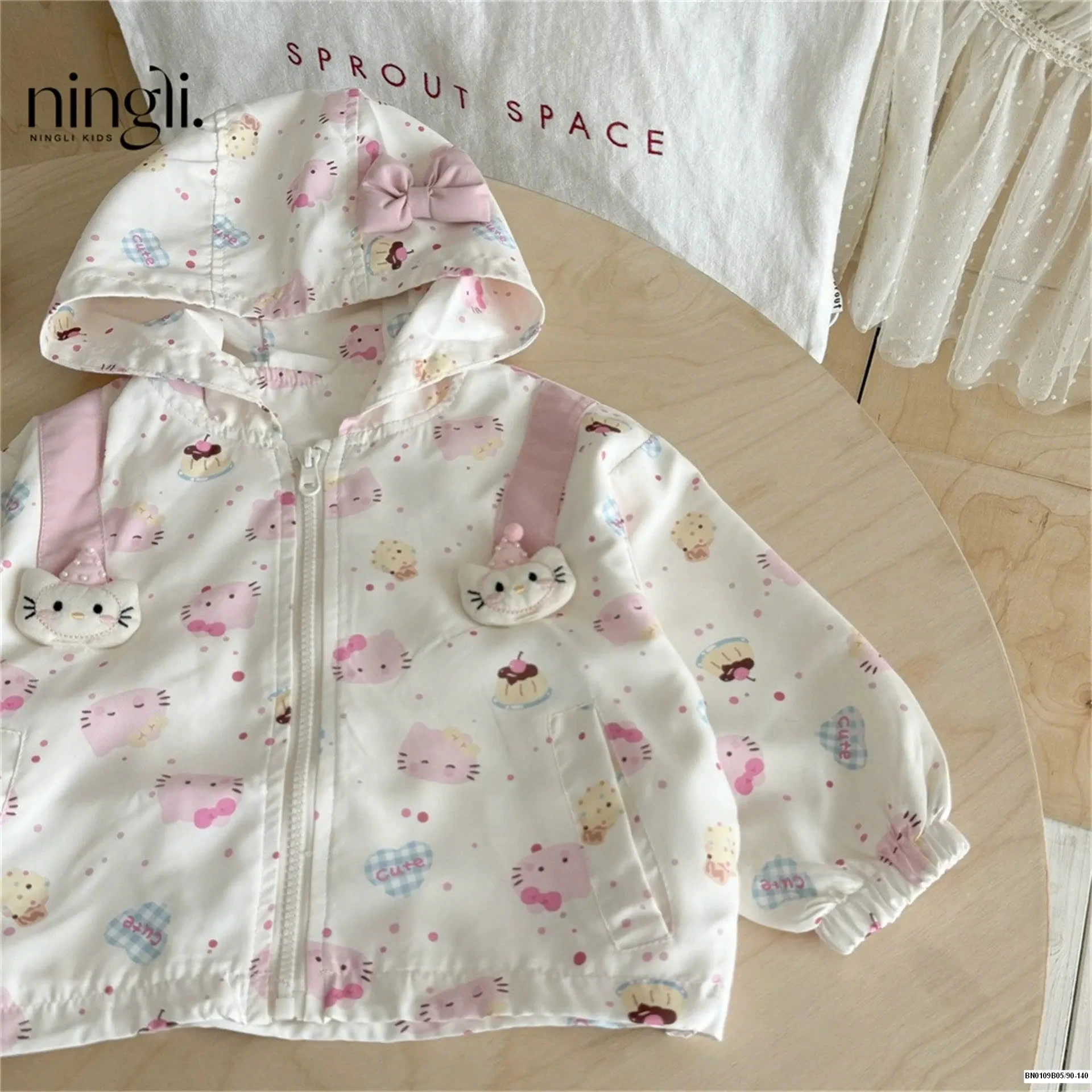 ÁO KHOÁC GIÓ NINGLI NEW