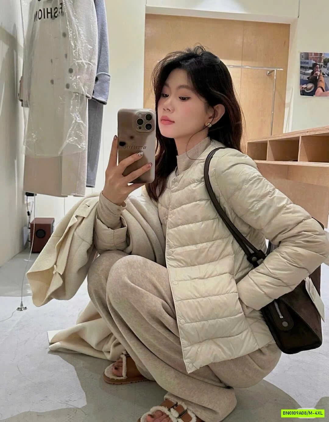 PHAO DÀI TAY LÔNG VŨ SIÊU ẤM ÁP UNI