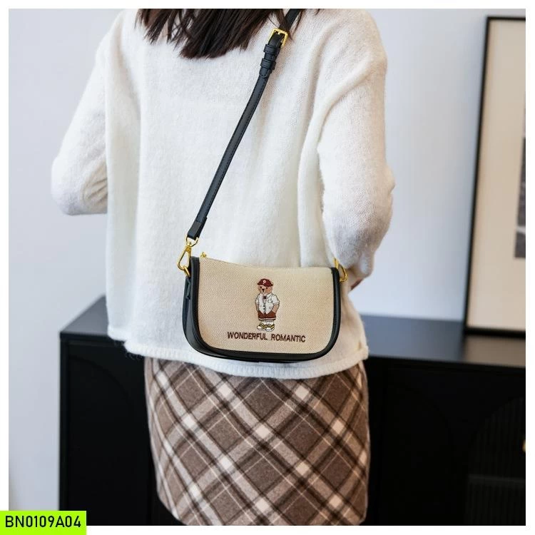 TÚI ĐEO CHÉO BÁN NGUYỆT MINI BEIBAOBAO