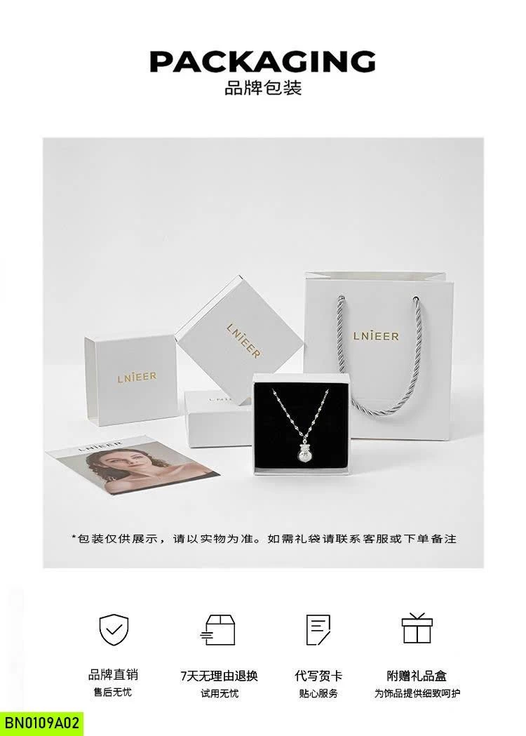 KHUYÊN TAI BẠC 925 LNIEER MIX NGỌC