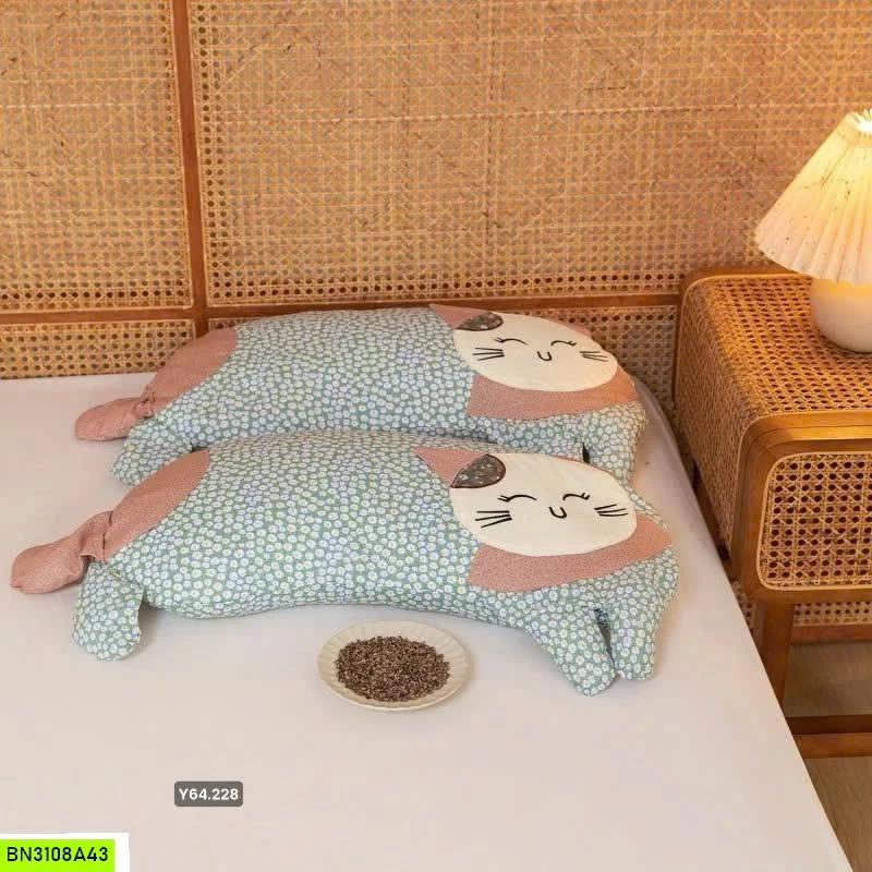 GỐI MÈO HẠT KIỀU MẠCH