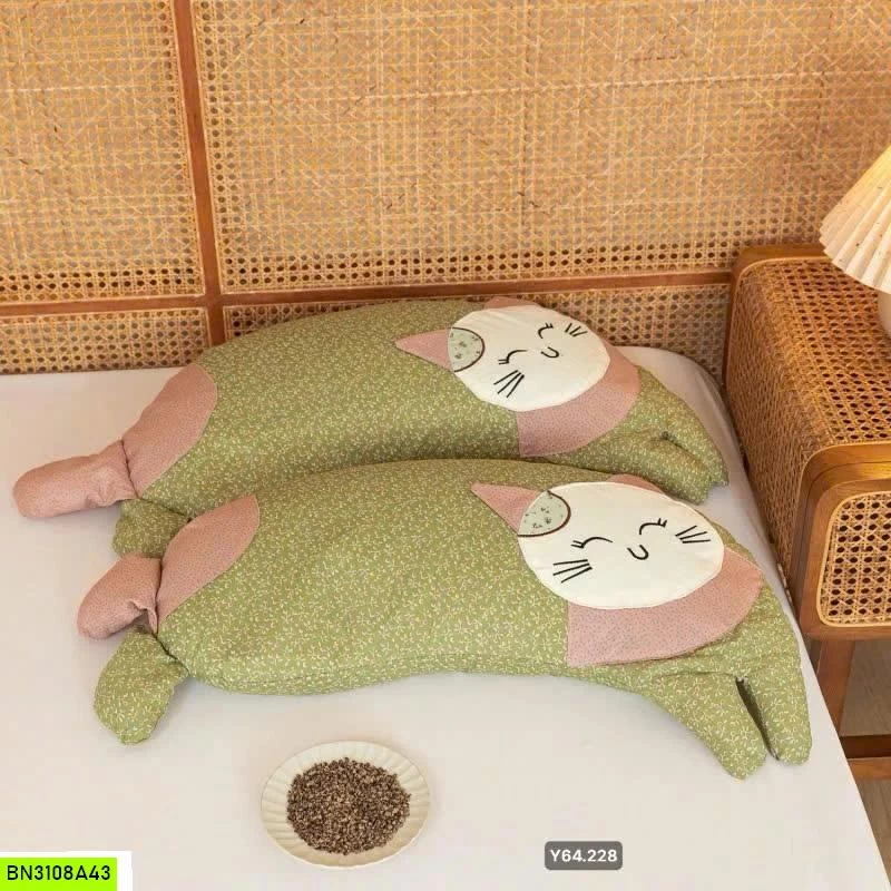 GỐI MÈO HẠT KIỀU MẠCH