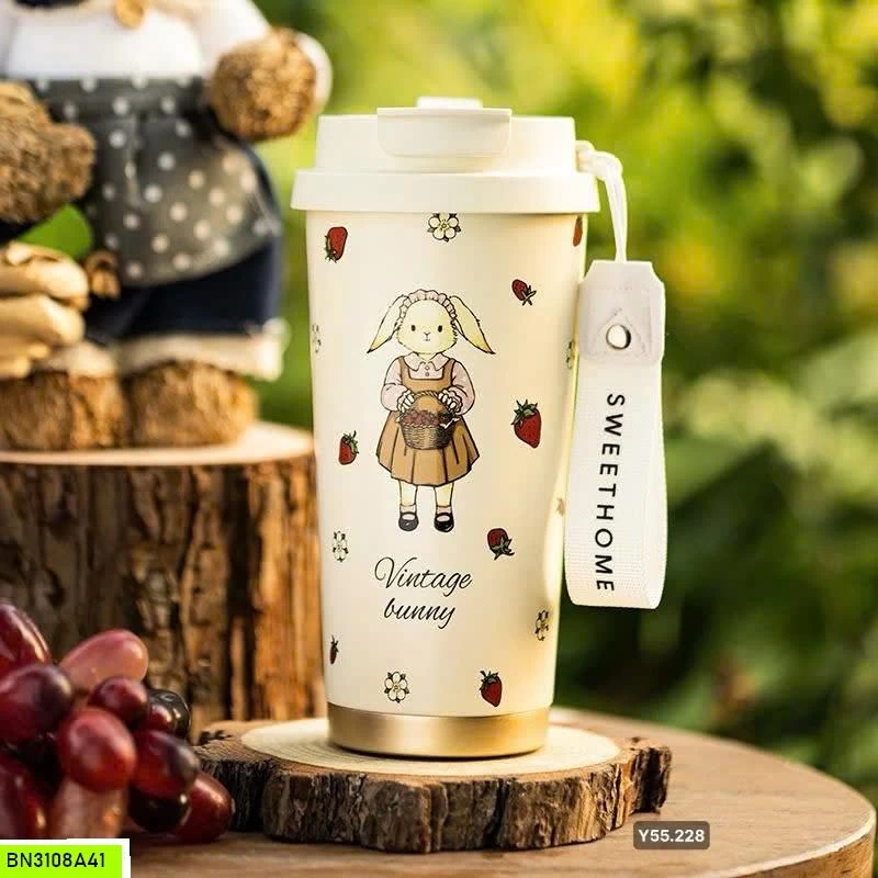 CỐC GIỮ NHIỆT VINTAGE BUNNY