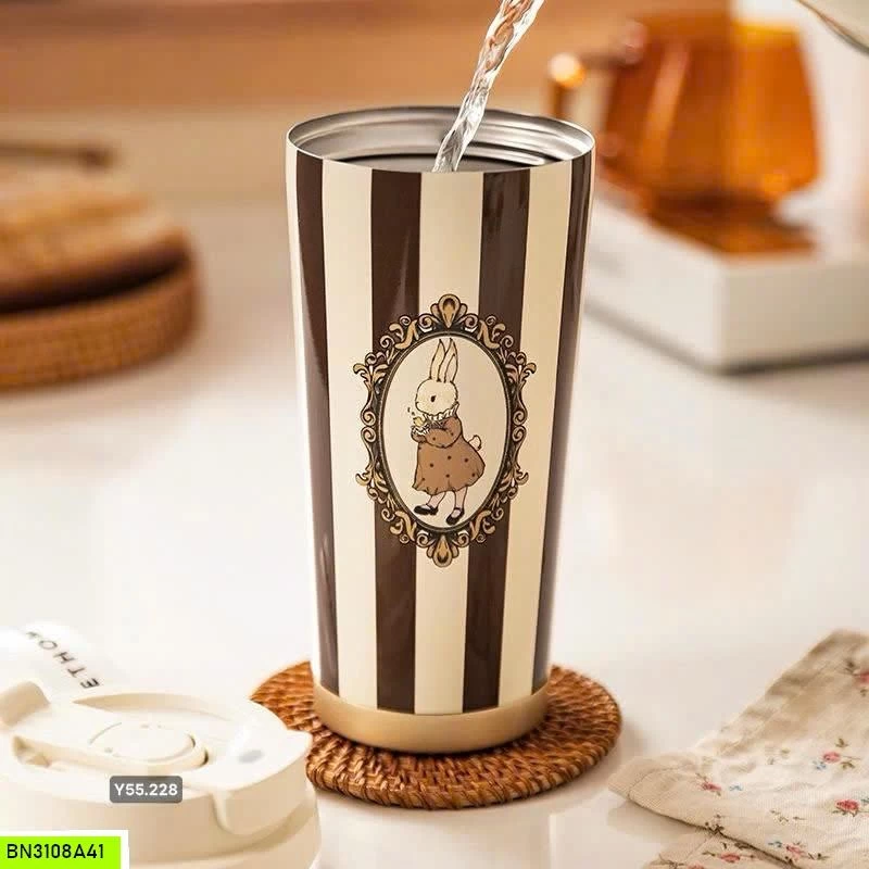 CỐC GIỮ NHIỆT VINTAGE BUNNY