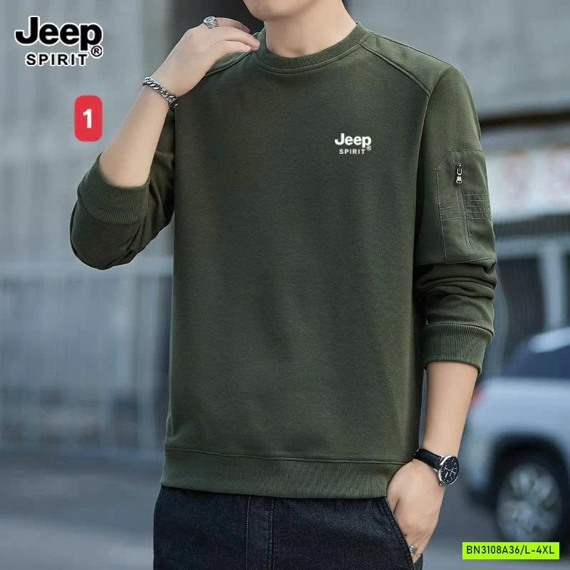 ÁO NỈ JEEP NAM MÙA THU