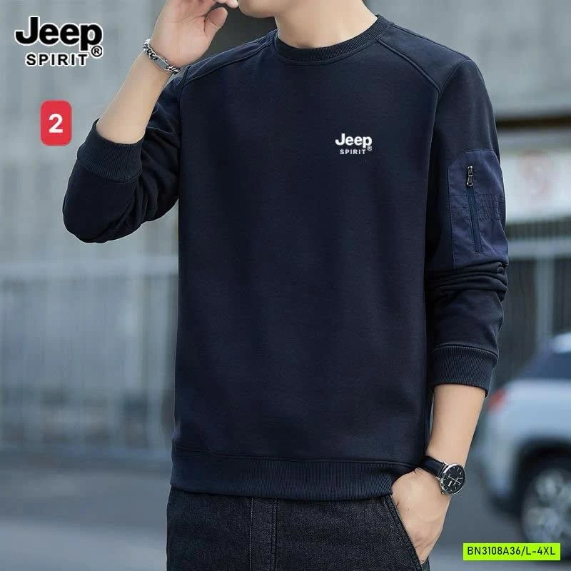 ÁO NỈ JEEP NAM MÙA THU