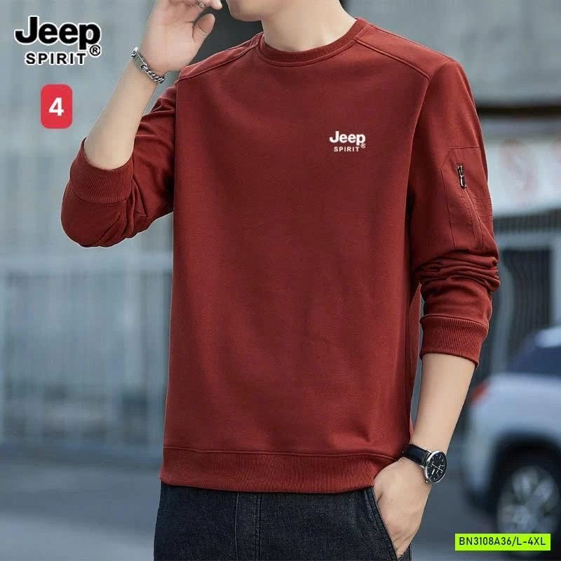ÁO NỈ JEEP NAM MÙA THU