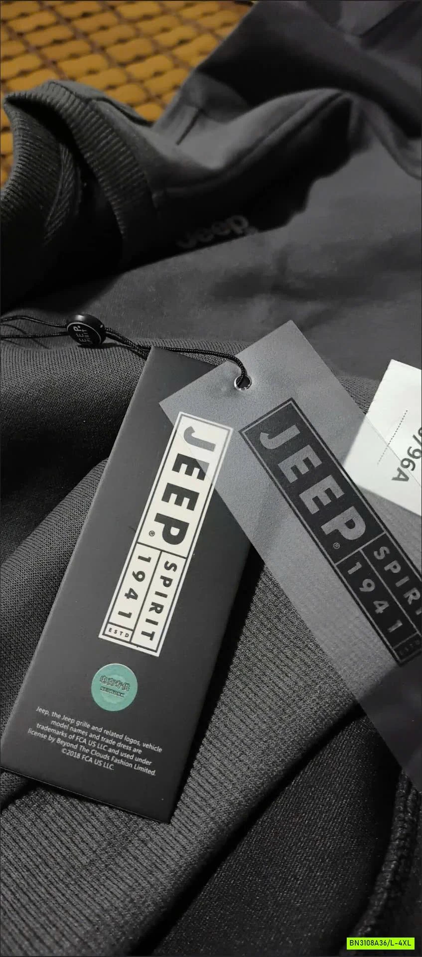 ÁO NỈ JEEP NAM MÙA THU