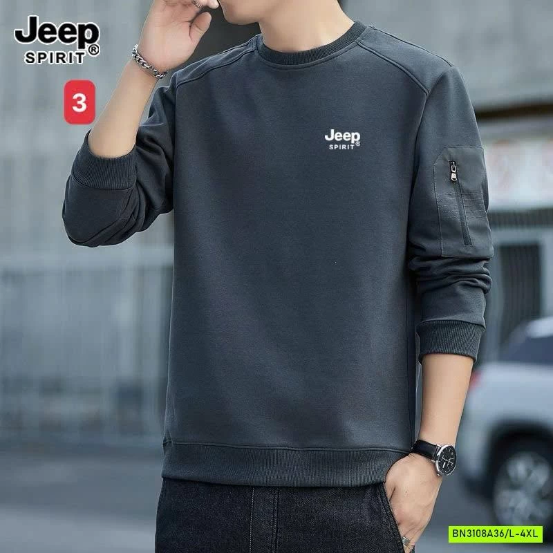 ÁO NỈ JEEP NAM MÙA THU