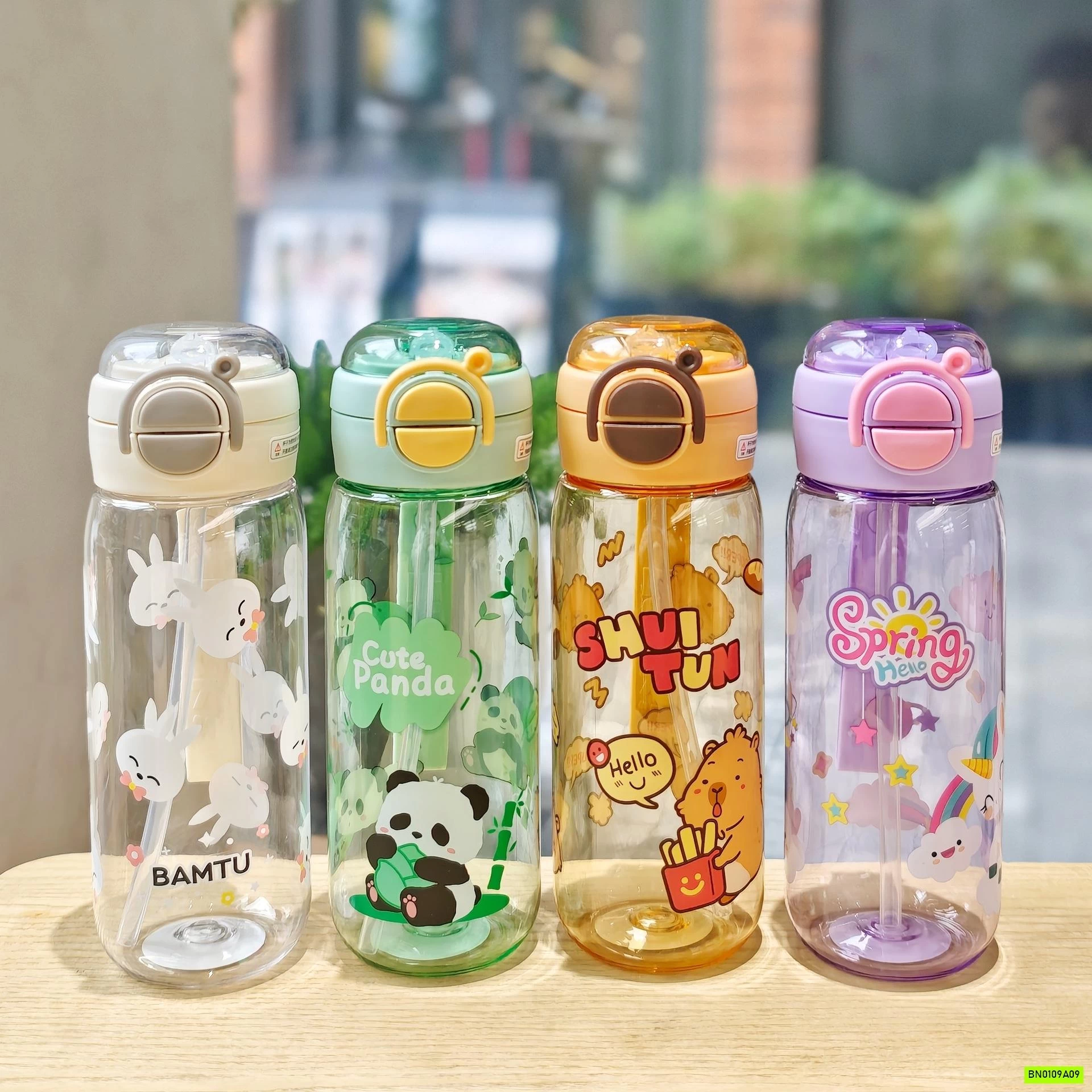 BÌNH NƯỚC IN HÌNH DỄ THƯƠNG CHO BÉ