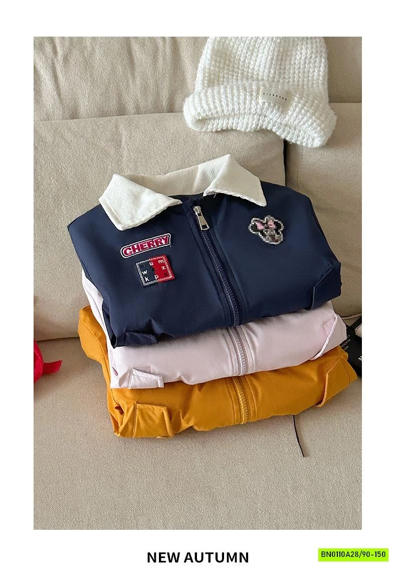 KHOÁC PHỐI CỔ GĂN LABUBU