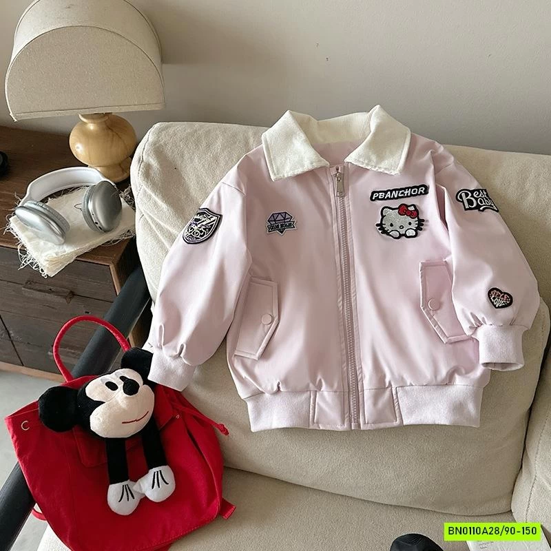 KHOÁC PHỐI CỔ GĂN LABUBU