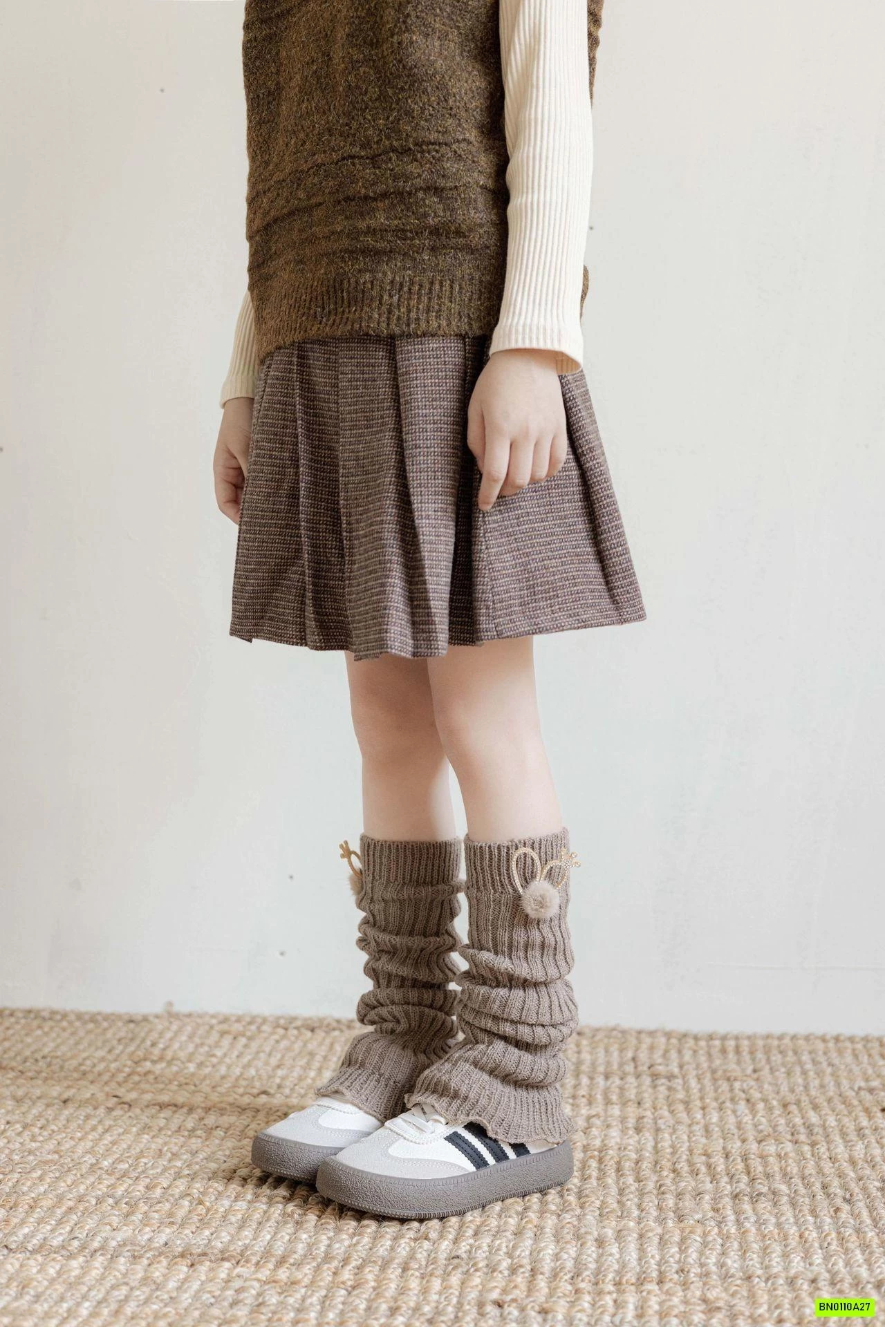 TẤT LEN KO BÀN GẮN NƠ THỎ