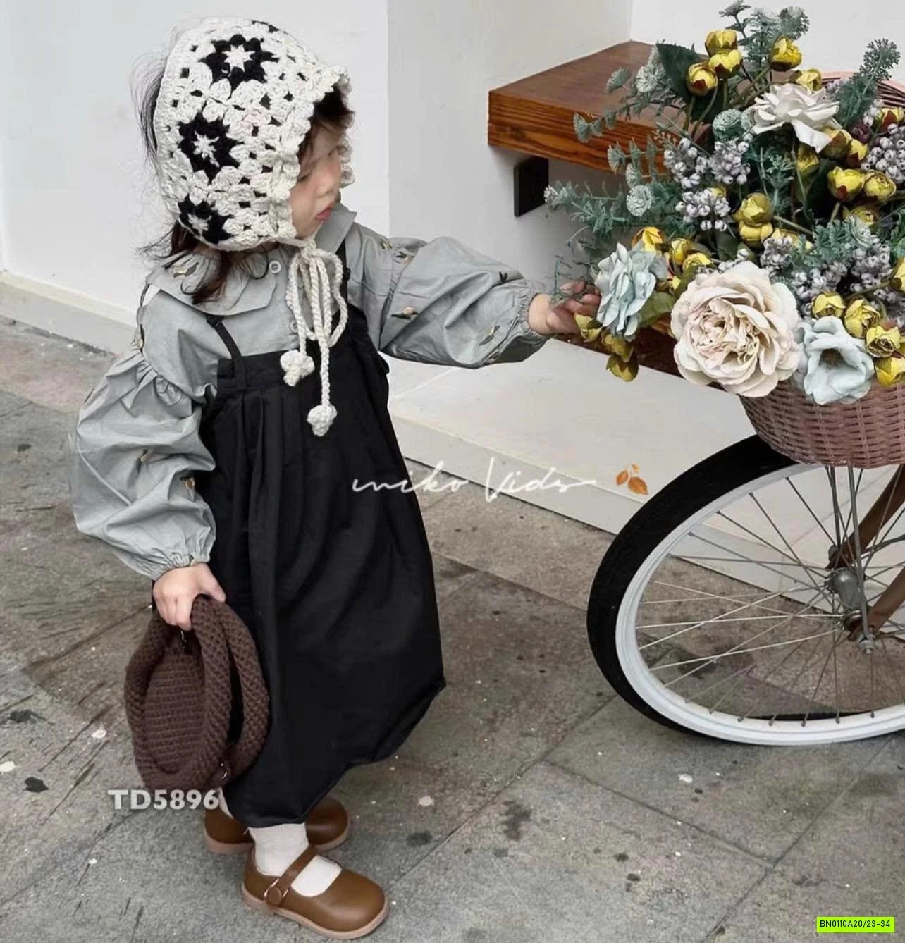 GIÀY BÚP BÊ TRƠN QUAI DÁN