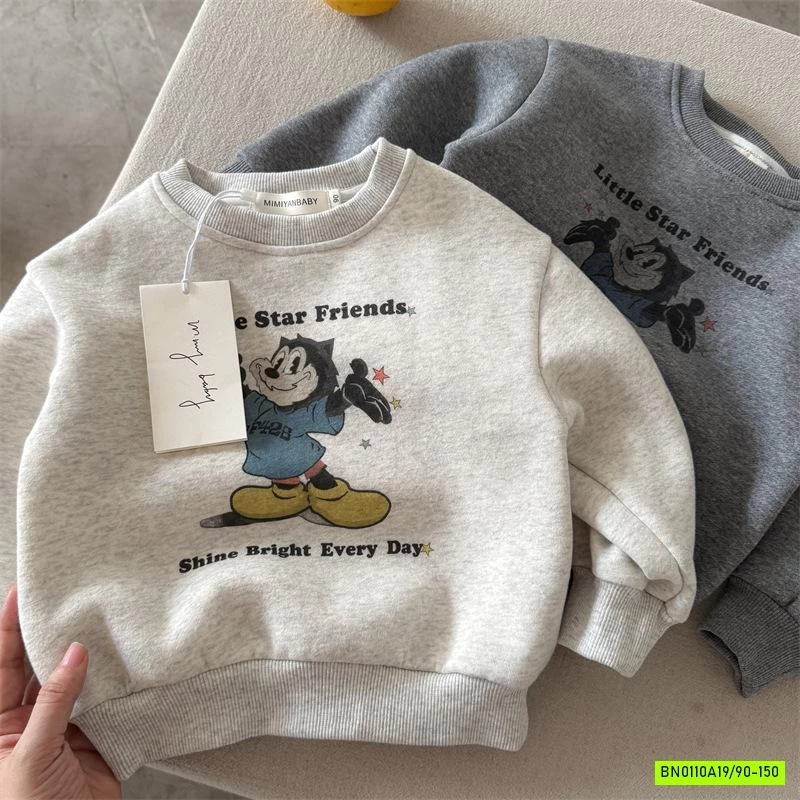 ÁO NỈ LÓT LÔNG MMY