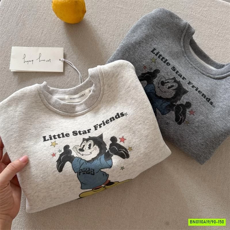 ÁO NỈ LÓT LÔNG MMY