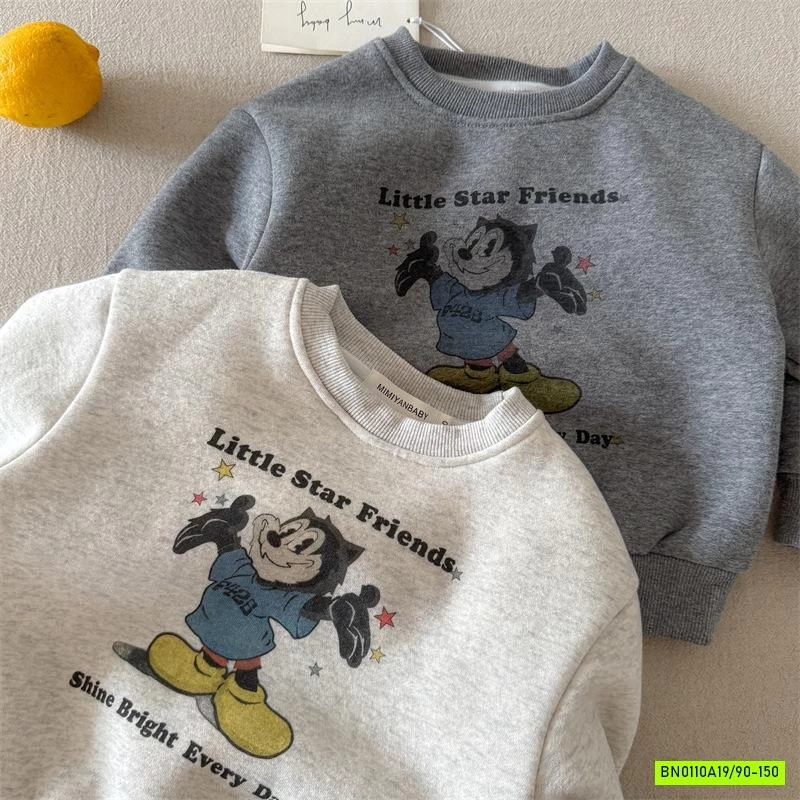 ÁO NỈ LÓT LÔNG MMY