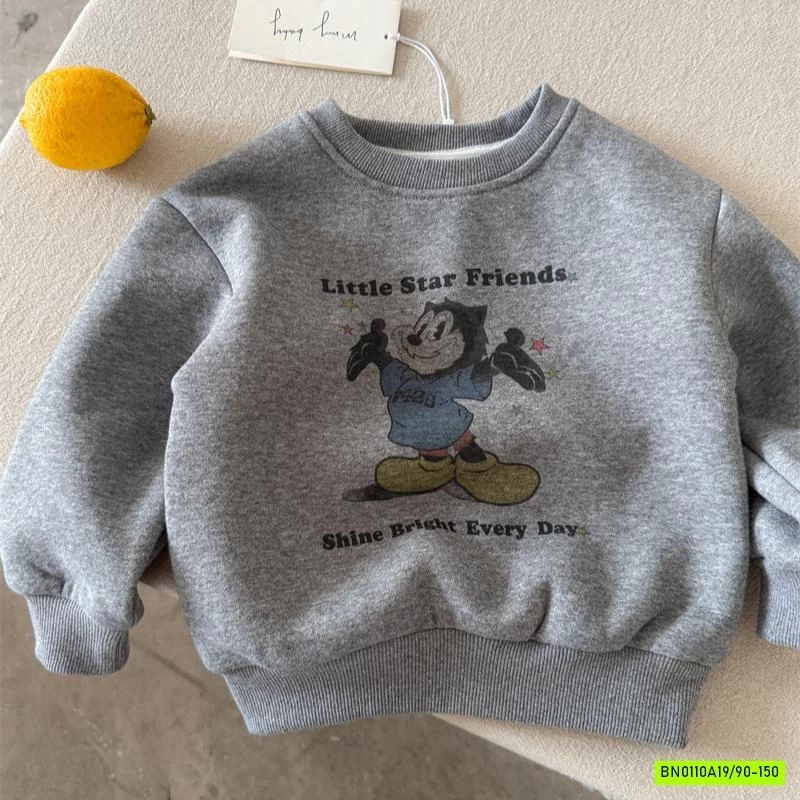 ÁO NỈ LÓT LÔNG MMY