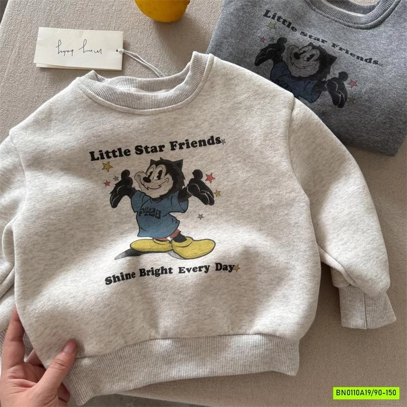 ÁO NỈ LÓT LÔNG MMY