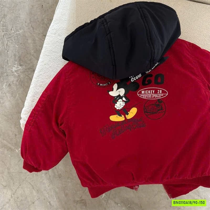ÁO KHOÁC MICKEY MIMIYAN CHO BÉ
