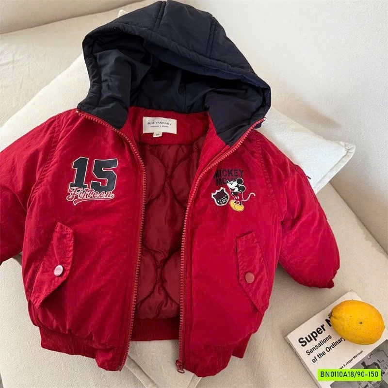 ÁO KHOÁC MICKEY MIMIYAN CHO BÉ