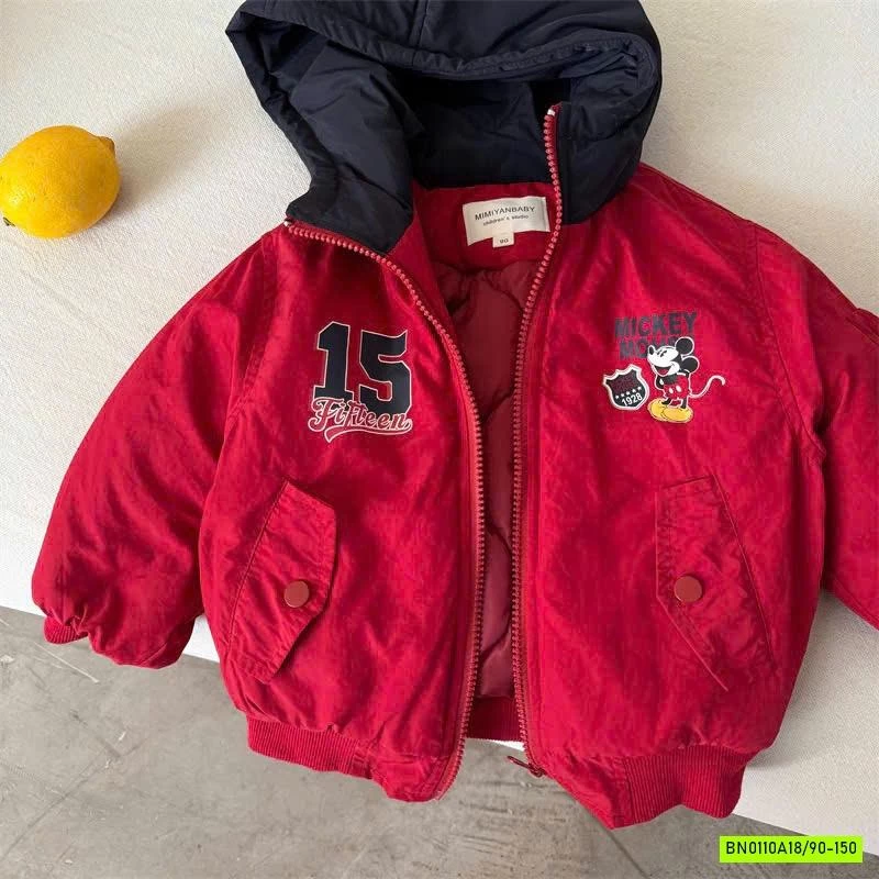 ÁO KHOÁC MICKEY MIMIYAN CHO BÉ