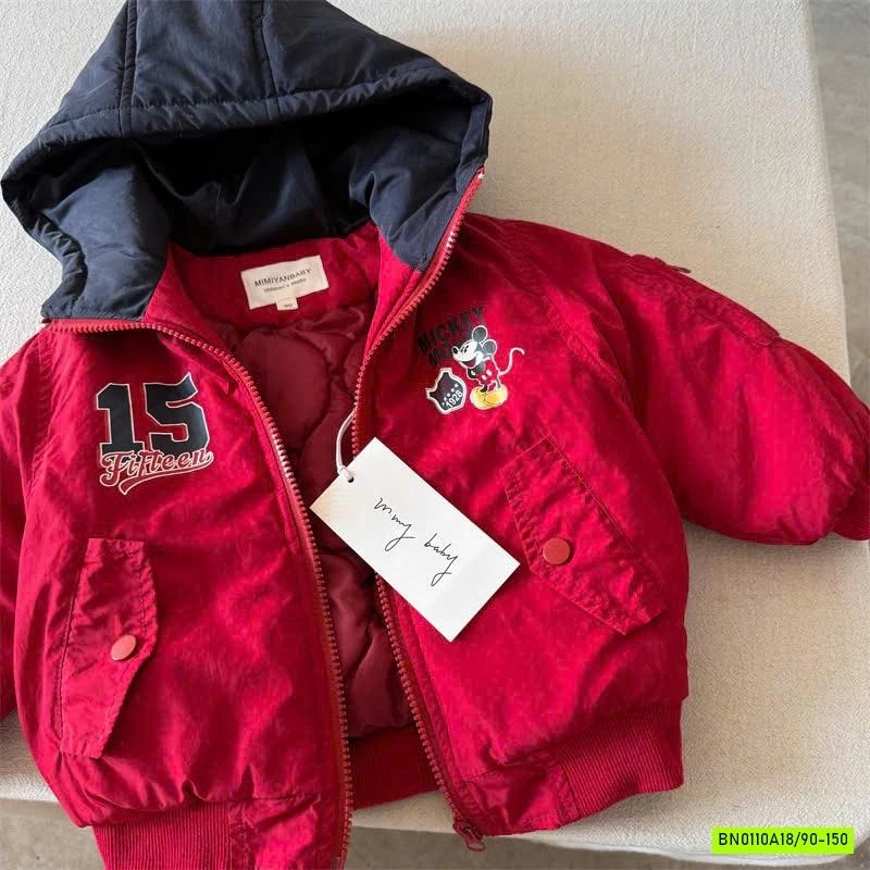 ÁO KHOÁC MICKEY MIMIYAN CHO BÉ