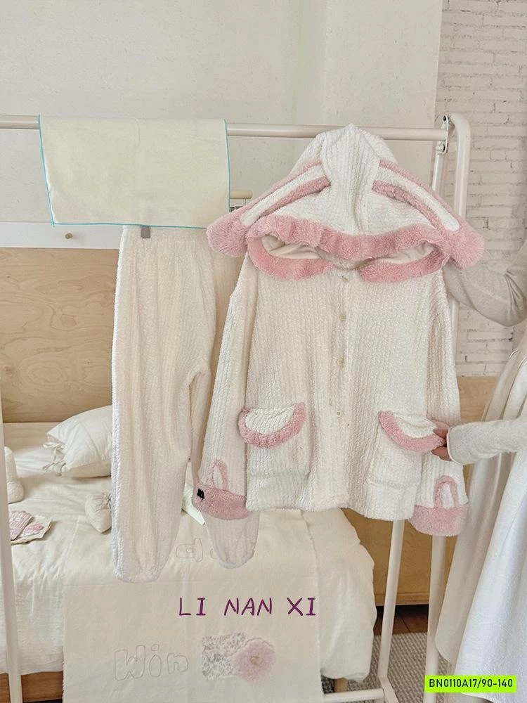 BỘ NGỦ LÔNG TAI THỎ LINANXI