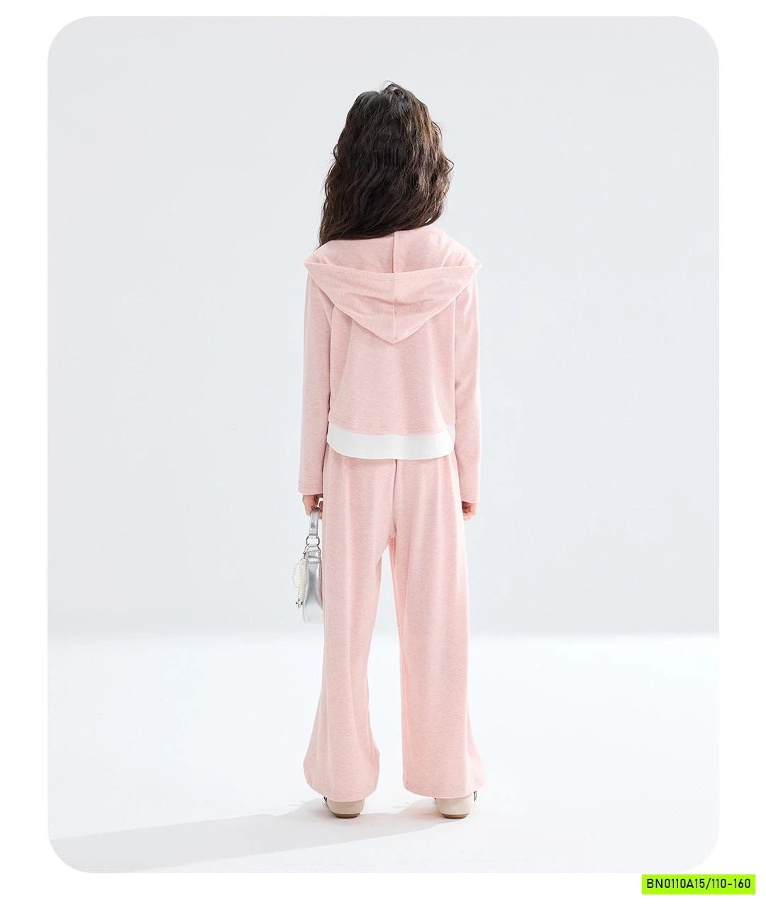 SÉT NỈ GIẢ 2 LỚP LIỀN MŨ BÉ GÁI