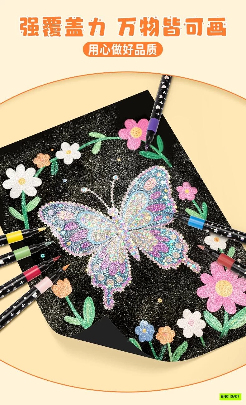 BỘ BÚT MÀU NHŨ BLING BLING