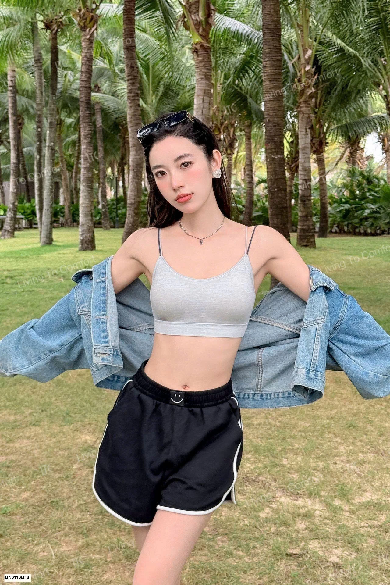 ÁO BRA THỂ THAO COTTON DÂY MẢNH