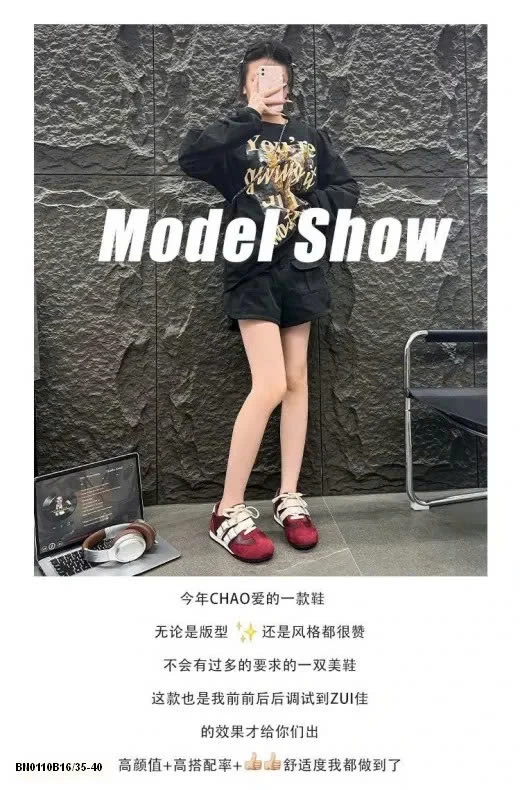 GIÀY THỂ THAO DA LỘN CÀI KHÓA