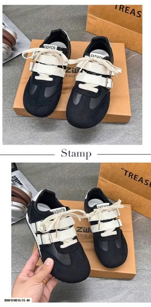 GIÀY THỂ THAO DA LỘN CÀI KHÓA