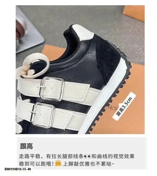 GIÀY THỂ THAO DA LỘN CÀI KHÓA