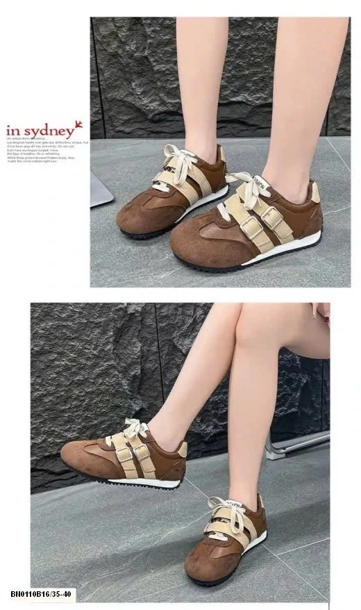 GIÀY THỂ THAO DA LỘN CÀI KHÓA